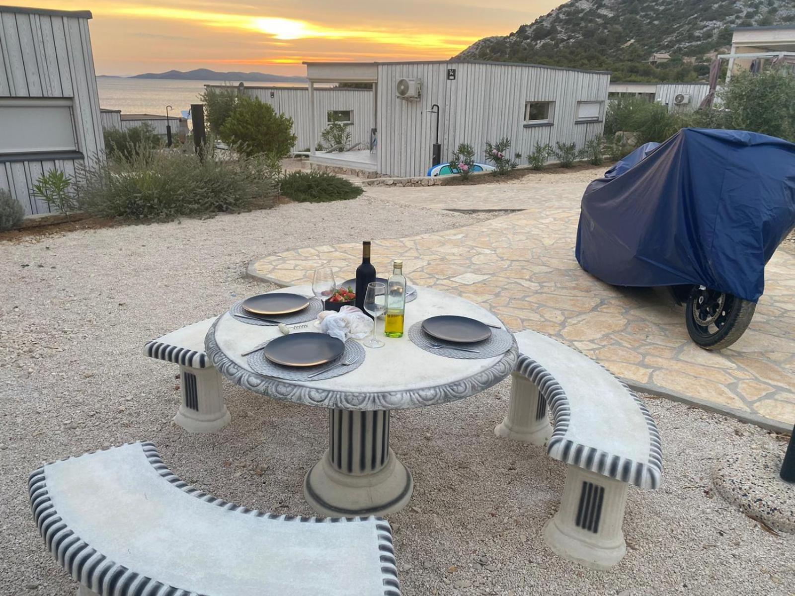 Villa Koral Drage Bagian luar foto